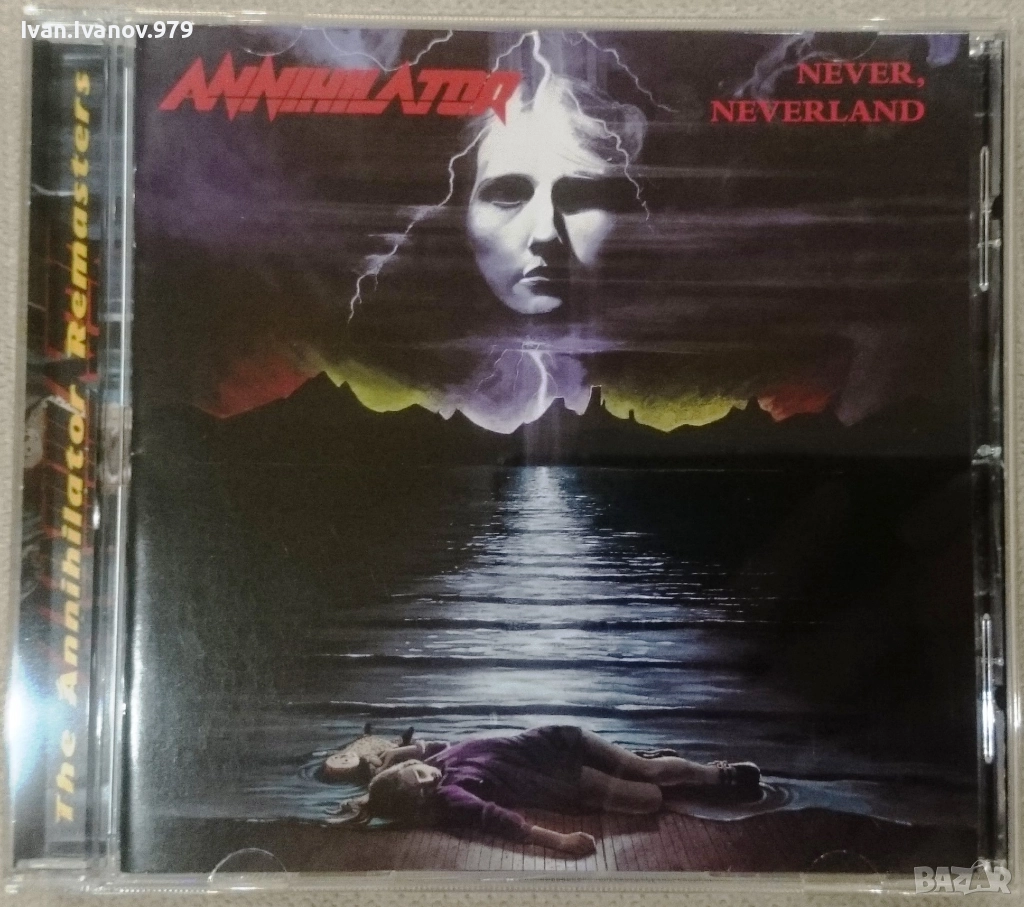 CD (Annihilator - Never, Neverland), снимка 1