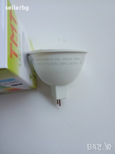 LED лампа / крушка / луничка 5W, 240V, Gu5.3, 400lm, снимка 1