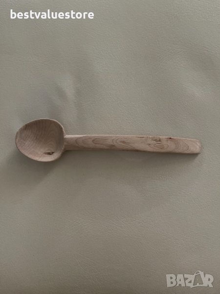 Дървена Лъжица За Готвене, снимка 1