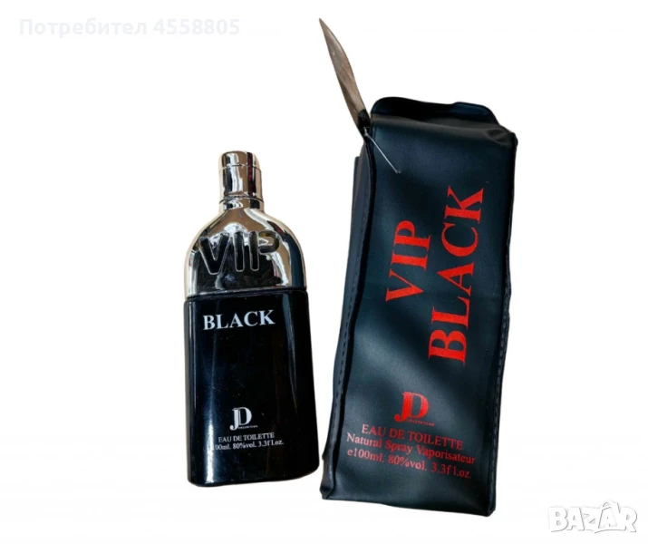Парфюм Vip Black Pour Homme Eau De Toilette 100ml., снимка 1