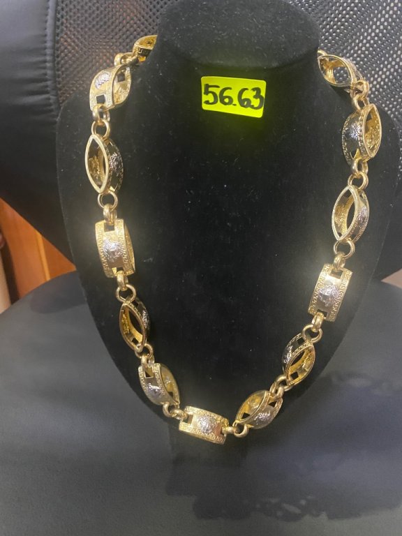 Златен ланец синджир Versace в Колиета, медальони, синджири в гр. Варна -  ID38976621 — Bazar.bg