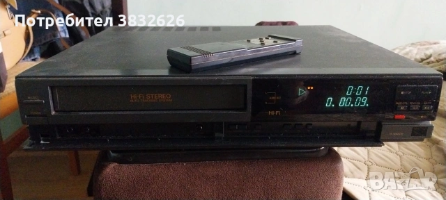 Видеоплеър SANYO VHR770G , снимка 2 - Плейъри, домашно кино, прожектори - 52345717