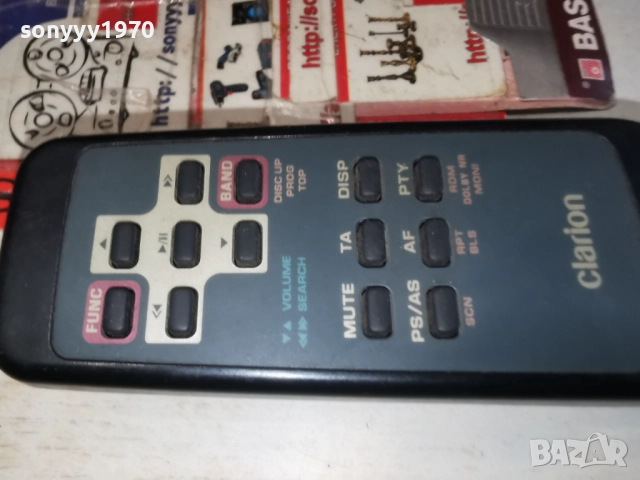 CLARION RCB-130 AUDIO REMOTE-ВНОС SWISS 2612250937, снимка 12 - Други - 52901956
