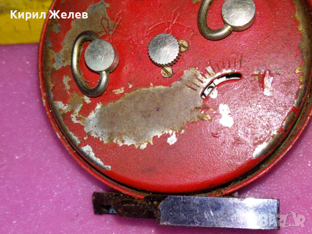 SLAVA MADE in USSR Стар КОЛЕКЦИОНЕРСКИ РУСКИ БУДИЛНИК МЕХАНИЧЕН НАСТОЛЕН ЧАСОВНИК СЛАВА СССР 43622, снимка 9 - Антикварни и старинни предмети - 44536627