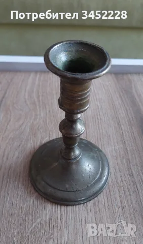 Свещник месинг за ценители , снимка 2 - Декорация за дома - 55732443