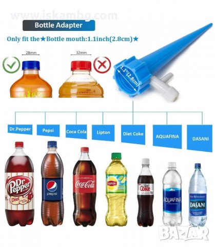 СИСТЕМА ЗА НАПОЯВАНЕ НА САКСИИ - КОМПЛЕКТ 6 БР. - код 3185, снимка 11 - Стайни растения - 33888146