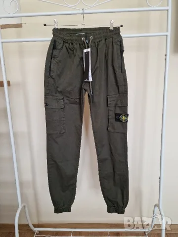 Страхотен мъжки карго панталон STONE ISLAND размер 30 32 34 36 38, снимка 8 - Панталони - 55812252