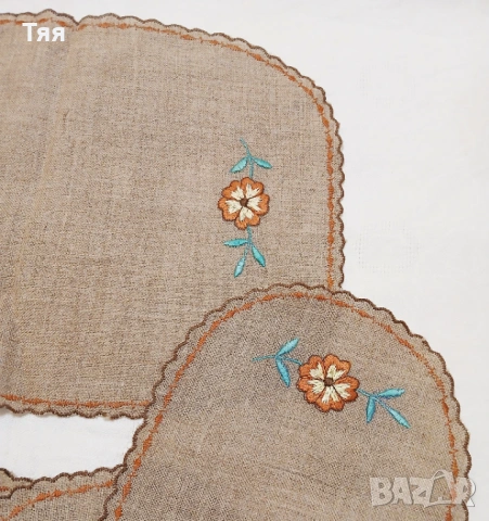 Комплект ленени салфетки за сервиране , снимка 2 - Други - 53078717