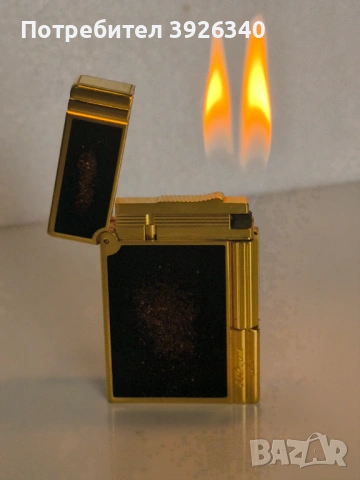 S.T.Dupont Gatsby златен прах двоен пламък , снимка 6 - Други - 54009864