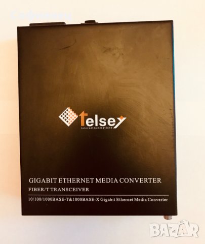 Медиен конвертор, оптичен преобразовател Telsey MG102, снимка 1