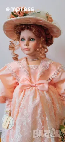 Порцеланова кукла Alberon - Nannet  с оригинална кутия и документи , снимка 6 - Колекции - 50330622