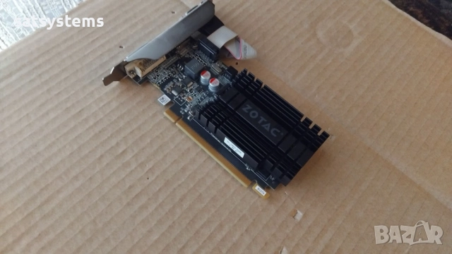 Видео карта NVidia GeForce Zotac GT710 ZONE Edition 2048MB GDDR3 64bit PCI-E, снимка 4 - Видеокарти - 52352322