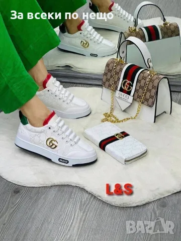 Gucci Дамски Маратонки👟Дамски Спортни Обувки Гучи - Различни Цветове Код SEM-393, снимка 5 - Маратонки - 55866726