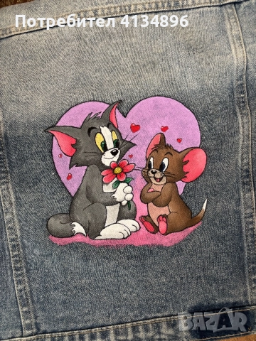 Ръчно рисувани дрехи по ваш избор, снимка 6 - Дънки - 51966246