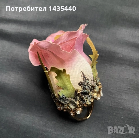 Пръстен от серията “Тайната градина” на дизайнерката Анелия Милчева, снимка 6 - Пръстени - 52222543