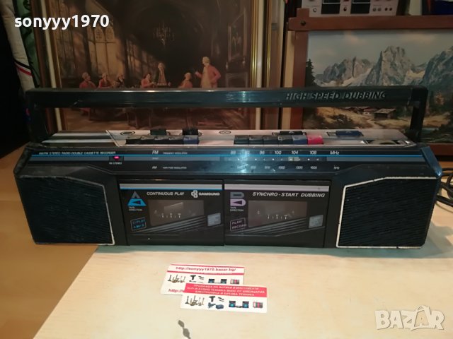⭐️SAMSUNG W-29 РАДИО И КАСЕТА 0210221402L, снимка 2 - Радиокасетофони, транзистори - 38191120