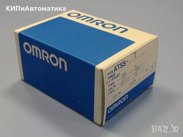 реле време Omron ATSS-7 OFF 150s 110VAC relay pneumatic timer , снимка 10 - Резервни части за машини - 37672172