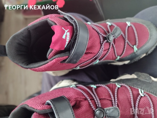 детски зимни маратонки puma 