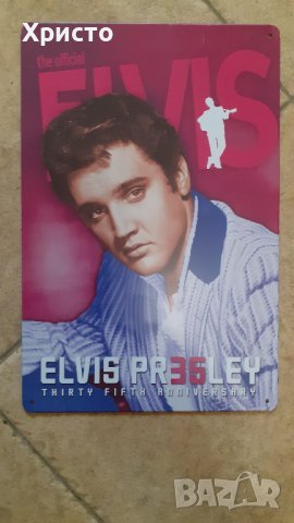 табели метални Елвис, Elvis и АС/DC 