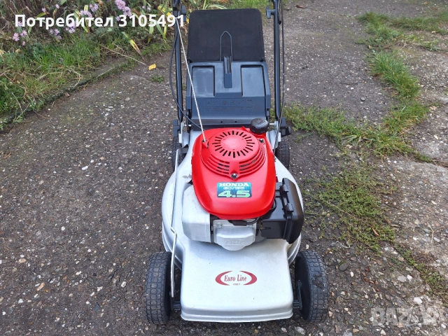 Косачка Honda 4.5к.с. без самоход мулчираща с кош, снимка 11 - Градинска техника - 52160625