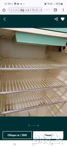 Използван хладилник с горна камера, снимка 5 - Хладилници - 51711643