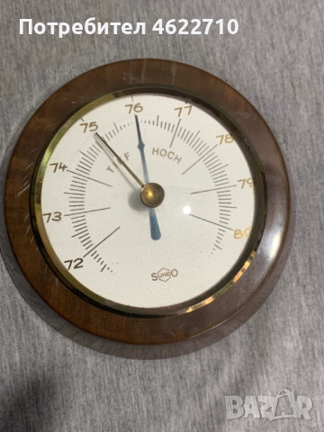 барометър, снимка 2 - Антикварни и старинни предмети - 52059477