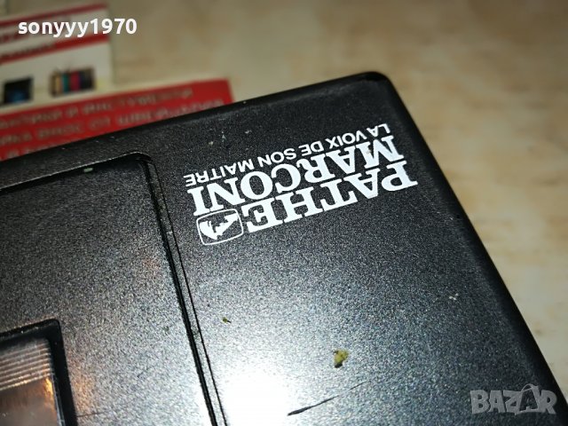 PATHE MARCONI-WALKMAN ВНОС FRANCE 1311221952, снимка 7 - Радиокасетофони, транзистори - 38660434