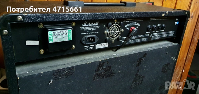 Marshall MG100 DFX китарно комбо усилвател 100 ватов с вградени ефекти , снимка 4 - Китари - 53180477