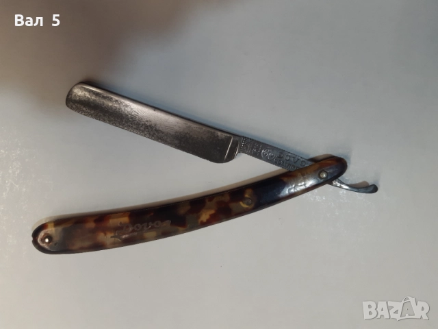 Стар бръснач DOVO - SOINGEN Германия, снимка 3 - Антикварни и старинни предмети - 52456897