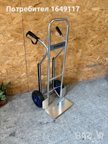 Алуминиева ръчна транспортна/товарна/багажна количка с товароносимост до 200кг[чисто нова], снимка 4 - Друго търговско оборудване - 51891835