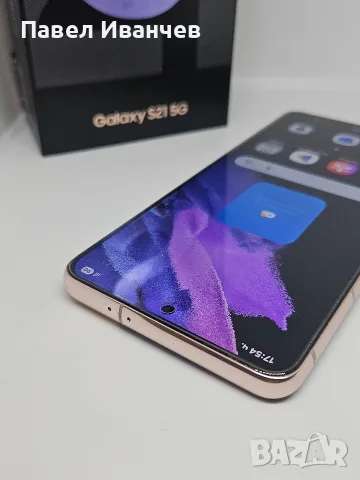 Samsung Galaxy S21 5G 128Gb/8Ram Violet - Пълен комплект, снимка 3 - Samsung - 56183172