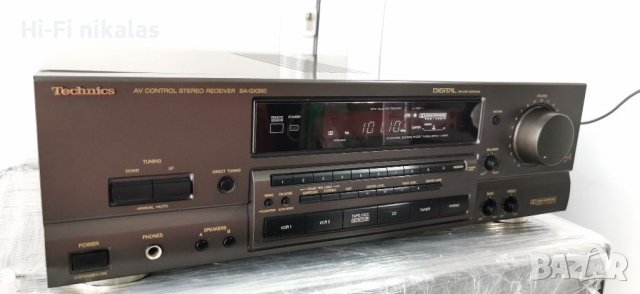 Усилвател Ресийвър Technics SA-GX350, снимка 5 - Ресийвъри, усилватели, смесителни пултове - 36728448