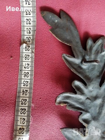 барокова апликация от бронз, снимка 4 - Антикварни и старинни предмети - 29791551