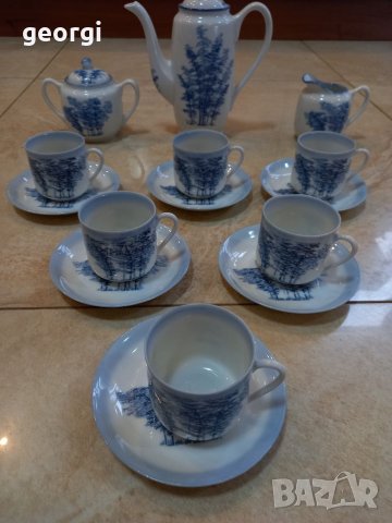 Японски geisha сервиз от фин костен порцелан 