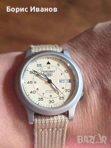 Seiko 5 SNK803 Military, снимка 5 - Мъжки - 52903111