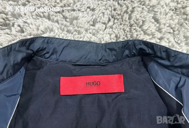 Оригинално мъжко яке HUGO, Размер М, снимка 8 - Якета - 56436055