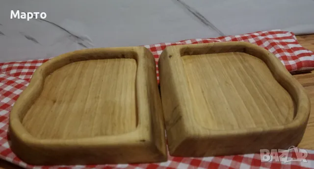 Комплект купички за ядки изработени от орех