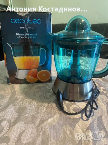 Сокоизстисквачка Cecotec zitra, снимка 1