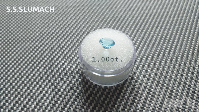  Син топаз 1,00ct., снимка 1