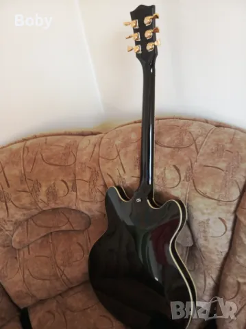   Aston Sedona 335 Style-Semi-Hollow Electric Guitar, китара Астон полуакустична, снимка 17 - Китари - 49892848