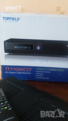 цифров HD приемник/тунер Topfield TF7700 за кабелна телевизия, снимка 5 - Приемници и антени - 29374936