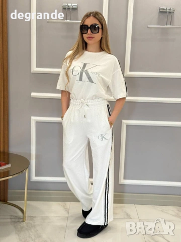 Нов Модел дамски Комплект Calvin Klein с Камъчета , снимка 5 - Комплекти - 52664222