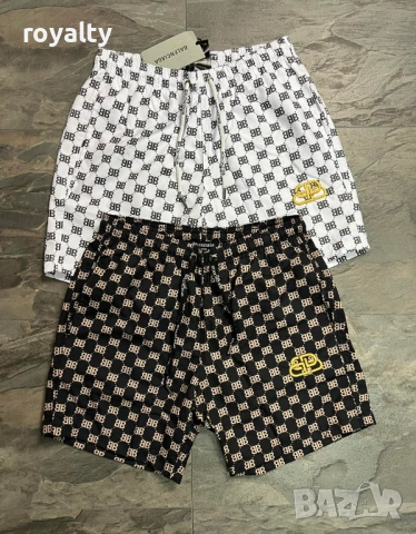 Balencaga Нови Стилни Летни Мъжки Шорти Два Цвята 