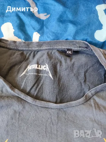 Metallica тениска, снимка 3 - Тениски - 56033308