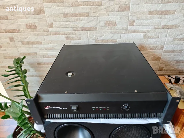Усилвател за рак - едноканален 500W - с линия за 100V и 70V - PIP Audio AA-1500, снимка 2 - Ресийвъри, усилватели, смесителни пултове - 55897703