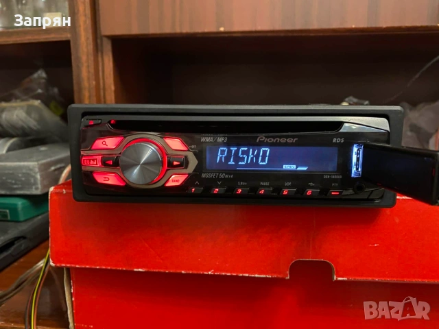 Авто Сд плеър Пайнер/Pioneer Сд/Мп3/УСБ и Аукс, снимка 9 - Аудиосистеми - 53251605