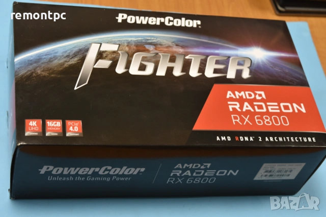 Видео карта POWERCOLOR FIGHTER AMD RADEON RX 6800 16G 