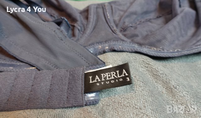La Perla 80B черен тюлен прозрачен сутиен, снимка 6 - Бельо - 36613141