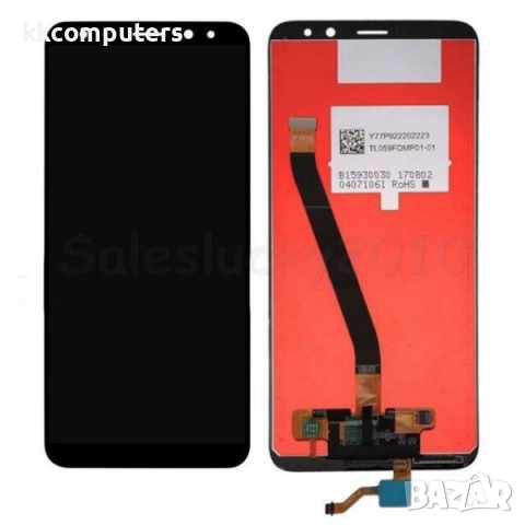 LCD Дисплей за Huawei Mate 10 Lite (RNE-L01/ RNE-L21) тъч скрийн / Черен /