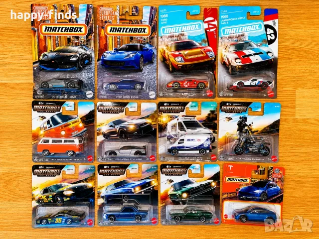Matchbox Lotus Evora 1966 Ford GT40 1968 Lamborghini Miura P40 The Movie0 